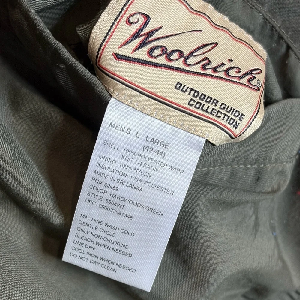 Woolrich Realtree Camouflage Reversible Jacket